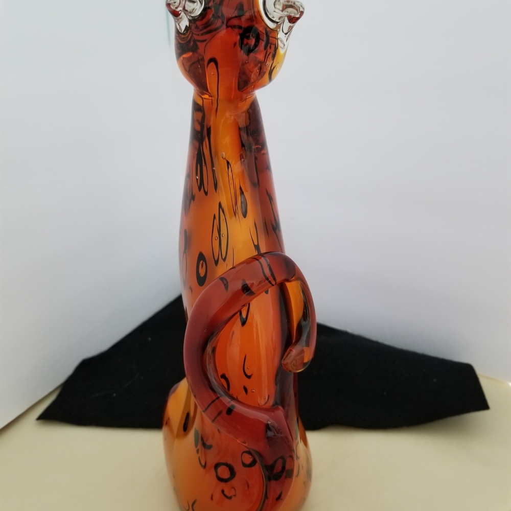 Art Glass Cheetah - Picture 3 of 6